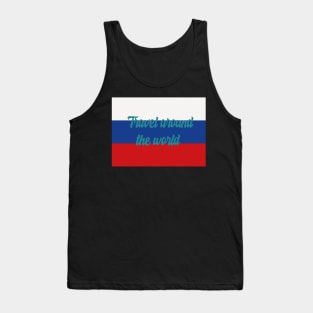 Travel Around the World - Russia Tank Top